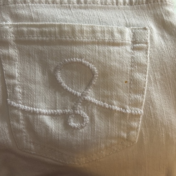Lilly Pulitzer summer White main line fit jeans women’s size 2 - Picture 5 of 6